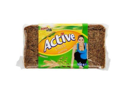 BonaVita Active chlieb celozrnný 4-zrnný 500g