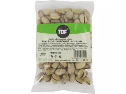 TDF pistácie pražené solené 100g