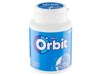 Orbit Peppermint dražé 64g dóza