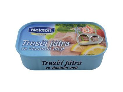 Nektón tresčí pečeň 115g
