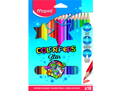Maped Pastelky trojboké 18 ks