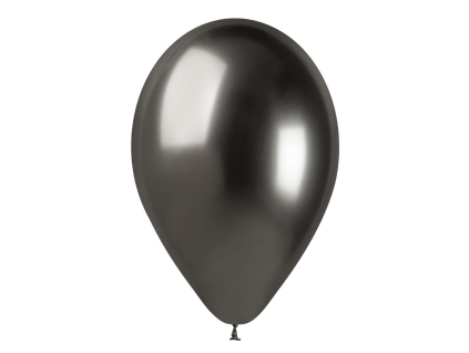 Balóniky Shine 33 cm šedá 5 ks
