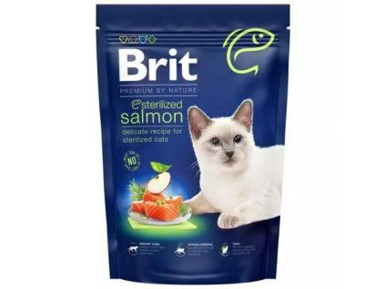 Brit Premium granule sterilized salmón 800g