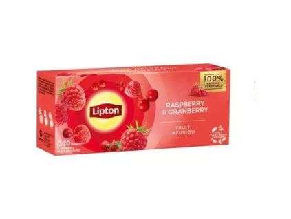 Lipton fruit infusion maliny a brusnice @20x1,6g
