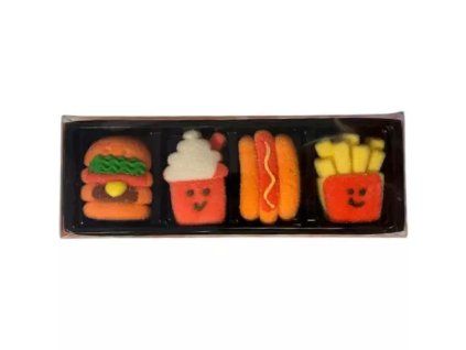 GLQ Marshmallow Fast Food Shape 80g CN
