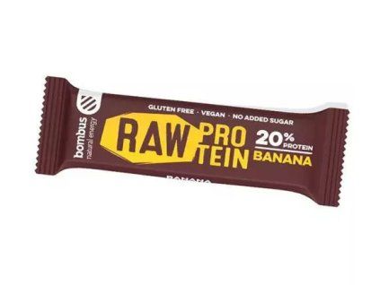 Bombus raw proteín banán 50g