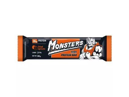 Monsters proteín bar marhuľa /20/ 80g (UKR)