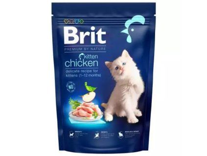 Brit Premium granule kitten chicken 800g