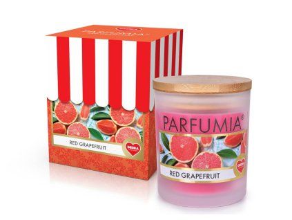 RED GRAPEFRUIT | sójová vonná svíčka | PARFUMIA® | 250 ml