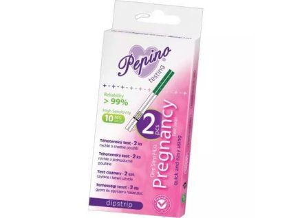 Pepino Dipstrip tehotenský test One Step
