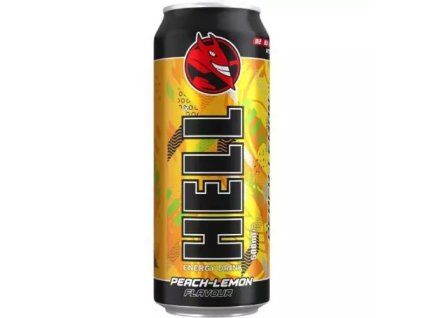 Hell energetický nápoj peach lemon 0,5L