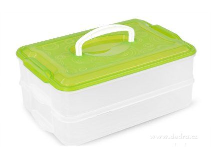 BUCHTONOŠ | 2patrový box na potraviny | 2 × 3500 ml