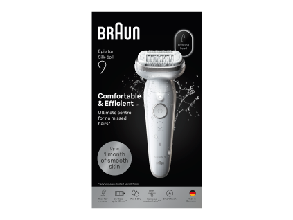 Braun Silk épil 9 Epilátor9-000 Strieborný