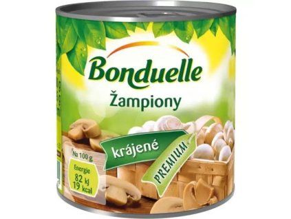 Bonduelle šampiňóny krájané 200ML