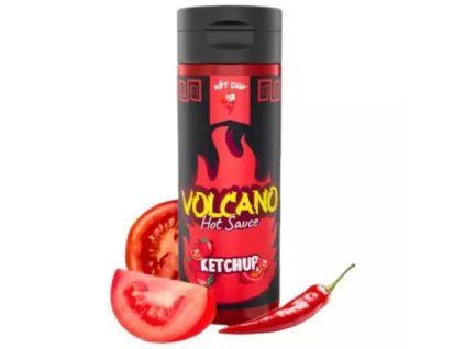 Hot Chip Volcano kečup s čili 270ML