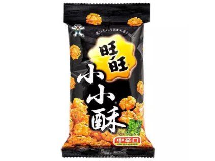 Want Want Mini Rice Crackers Seaweed Flavour 60g