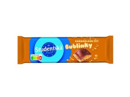 Študentská pečať bublinky Caramel/karamel 24 x 90 g