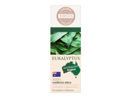 Topvet Eucalypt 100% prír olej 10ml