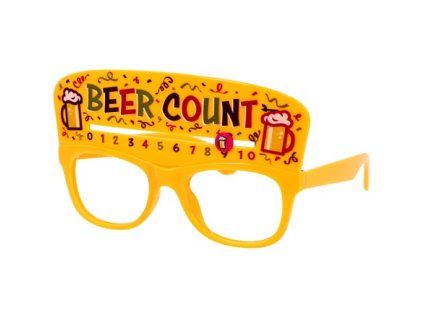 Párty Okuliare Beer Count 1 ks