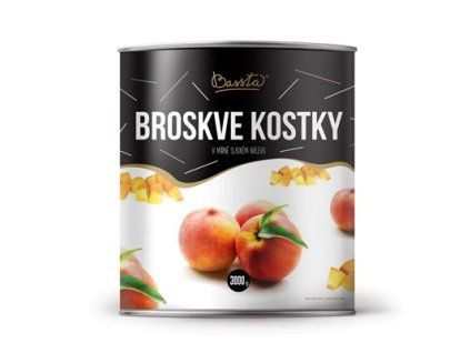 Bassta Broskyne kocky 3000 g