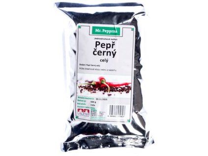 Mr. Pepperna Korenie čierny celý 500 g