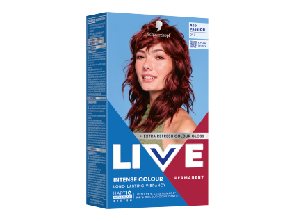 Live Intense Colour Red Passion 043