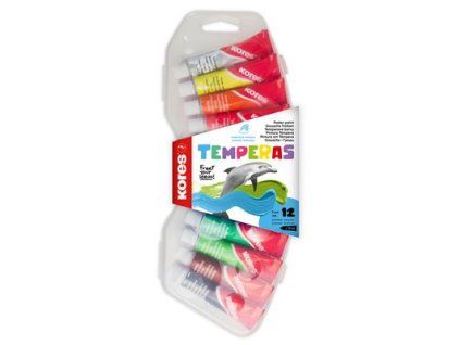 Kores Tempery 12 ml 12 farieb 1 ks