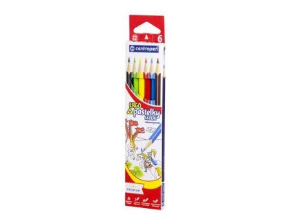 centropen Pastelky trojhranné 6 ks
