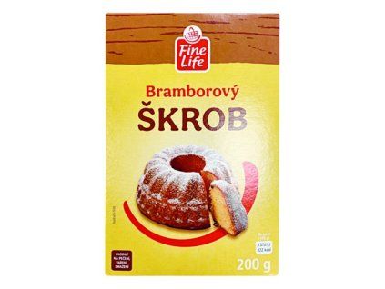 Fine Life Škrob zemiakový 9 x 200 g