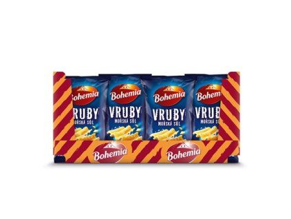 Bohémia Vruby solené 18 x 120 g