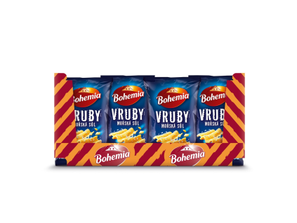 Bohémia Vruby solené 18 x 120 g