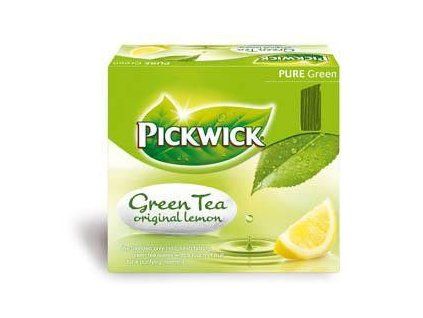 PICKWICK Zelený čaj s citrónom 100 x 2 g