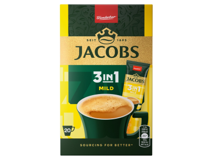 JACOBS Mild 3v1 20 ks 222 g