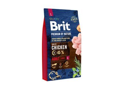 Brit Premium By Nature Adults granule pre psov L 8 kg