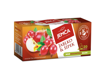 JEMČA Jablko a šípok 3 x 40 g