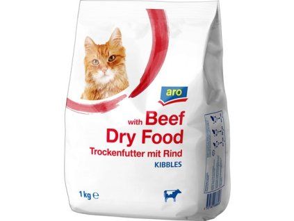 aro Granule pre mačky hovädzie 1 kg