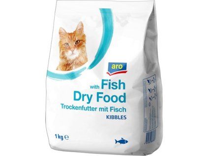 aro Granule pre mačky ryba 1 kg
