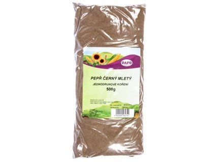 DAFO Korenie čierny mletý 500 g