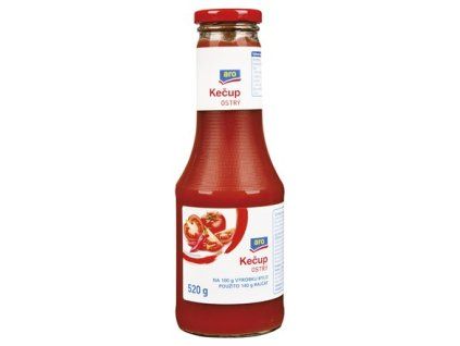 aro Kečup ostrý 6 x 520 g