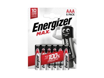 Batéria Energizer MAX AAA 6pack