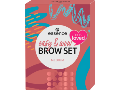 essence easy & WOW brow set medium