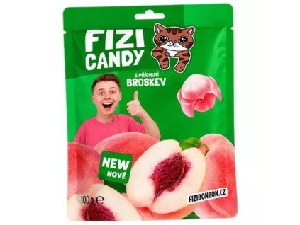 Fizi Candy cukrík broskyňa 100g