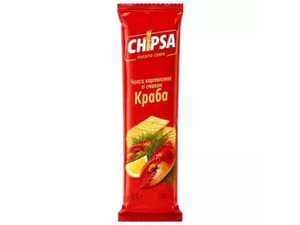 Chipsa Snack s príchuťou kraba 55g (UKR)