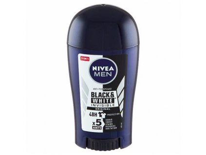 55701 nivea stick men 40ml b w invisible original cz