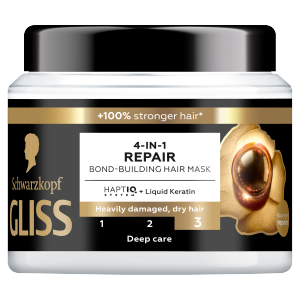 Henkel kosmetika Gliss maska 400ml Repair 4-in-1