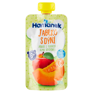 HAMÉ Hamánek doj výživa 100g jab s tekvicou 6+