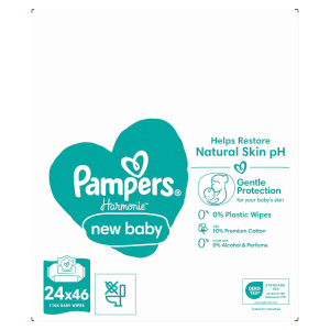 Procter and Gamble Pampers wipes (24x46ks/kra) New Baby