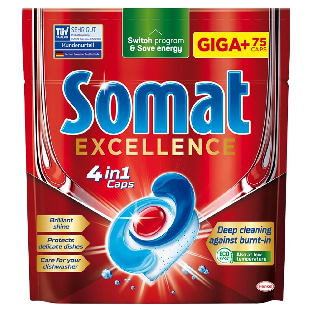 HENKEL drogerie Somat EXC (75ks/bal) GIGA+
