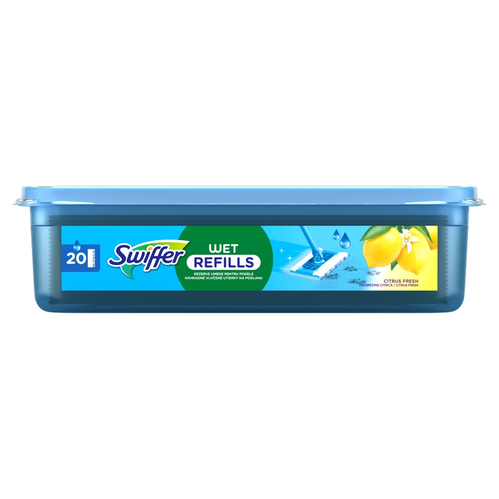 Procter and Gamble Swiffer Vlhčené (40ks/kra) CitrusFresh