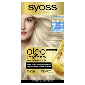Henkel kosmetika Syoss Oleo Intense 12-01 Ultra platinový